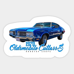 1970 Oldsmobile Cutlass S Hardtop Coupe Sticker